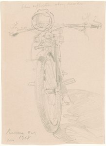 Moottoripyörä [recto] tekijältä John Singer Sargent