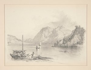 Vuoristojärvi tekijältä John Singer Sargent