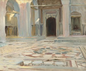 Jalkakäytävä, Kairo tekijältä John Singer Sargent