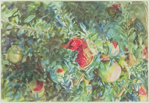 Huonekalut ja erilaiset esineet 1100- ja 1300-luvuilta tekijältä John Singer Sargent