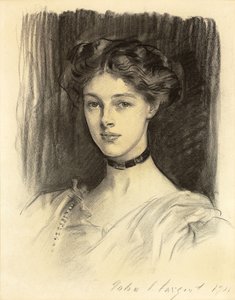 Muotokuva Eva Katherine Balfourista, myöhemmin Lady Buxtonista tekijältä John Singer Sargent