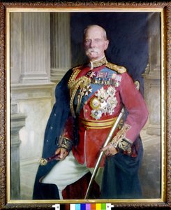 Kenraali Sir Frederick Sleigh Robertsin (1832-1914) muotokuva John Singer Sargentin (1856-1925) maalaus. 1906 Lontoon kansallinen muotokuvagalleria tekijältä John Singer Sargent