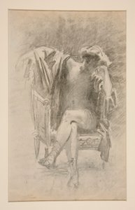 Istuva hahmo tekijältä John Singer Sargent