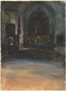 Espanjan kirkon sisustus tekijältä John Singer Sargent