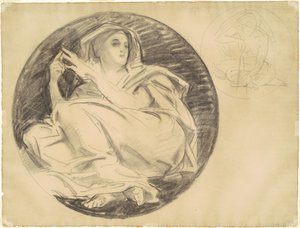 Studies for Astronomy, c. 1921. tekijältä John Singer Sargent
