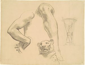 Klassisen ja romanttisen taiteen opintoja, n. 1921. tekijältä John Singer Sargent