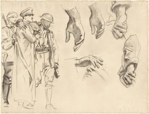 "Gassed" -tutkimukset tekijältä John Singer Sargent