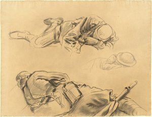 "Gassed" -tutkimukset tekijältä John Singer Sargent