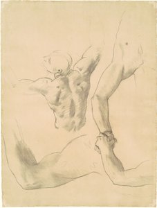 Tutkimuksia kahden klassisen miesfiguuripainille, 1919-1920. tekijältä John Singer Sargent
