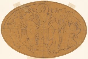 Study for Apollo and the Muses, n. 1921. tekijältä John Singer Sargent