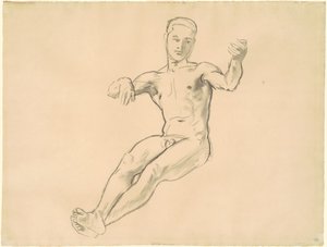 Tutkimus "Arionille" tekijältä John Singer Sargent