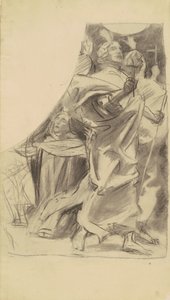 Study for Triumph of Religion, n. 1903-1916. tekijältä John Singer Sargent