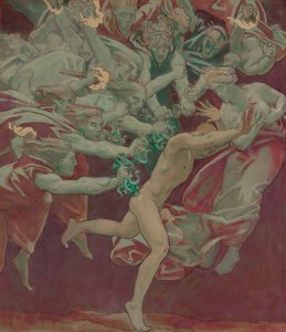 Tutkimus Museum of Fine Arts, Boston, Murals: Orestes and the Furies tekijältä John Singer Sargent