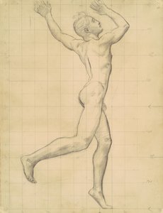 Apollon tutkimus Apollolle ja Daphnelle, n. 1918. tekijältä John Singer Sargent