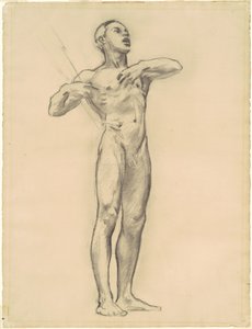 Orpheuksen tutkimus "klassista ja romanttista taidetta varten" tekijältä John Singer Sargent