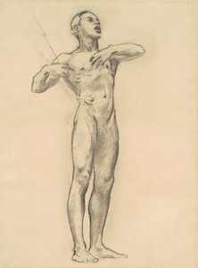 Orpheuksen tutkimus klassiseen ja romanttiseen taiteeseen, n. 1921. tekijältä John Singer Sargent