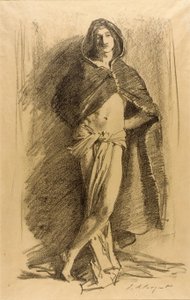 Nuoren miehen tutkimus (verhoutunut) tekijältä John Singer Sargent
