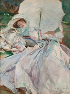 Nainen sateenvarjon kanssa, 1911.