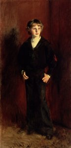 Edesmennyt majuri E.C. Harrison poikana tekijältä John Singer Sargent