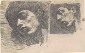 Kaksi päätä tekijältä John Singer Sargent