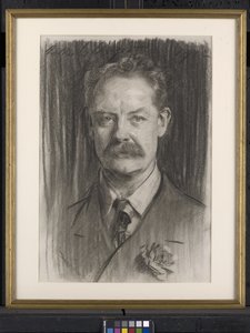 William Henry Grenfell, 1912 (hiili paperille) tekijältä John Singer Sargent
