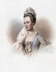 Dorothy Quincy Hancock Scott, Dorothy Quincy, muotokuva (värikaiverrus)