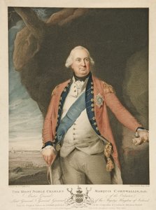 Jaloin Charles Marquis Cornwallis, pubi. 1798 (värikaiverrus)