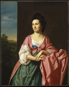 Rouva Sylvester Gardiner, Abigail Pickman, entinen rouva William Eppes. tekijältä John Singleton Copley