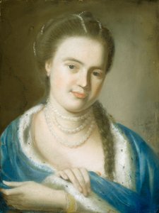 Rouva Gawen Brownin (Elizabeth Byles) muotokuva, 1763