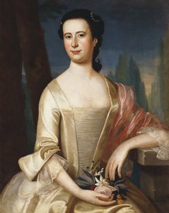 Naisen muotokuva, 1755 tekijältä John Singleton Copley