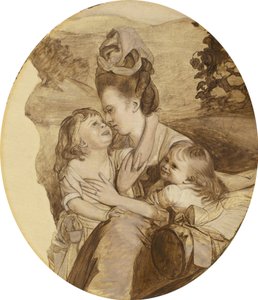 Luonnos Copleyn perheelle, 1776. tekijältä John Singleton Copley