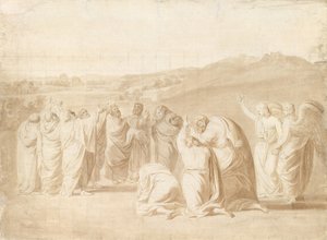 Study for The Ascension, 1774. tekijältä John Singleton Copley
