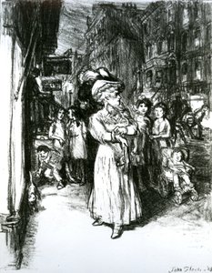 Sixth Avenue ja 30th Street tekijältä John French Sloan