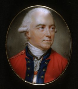 Kenraali Sir Henry Clinton (1730-95) noin 1777.