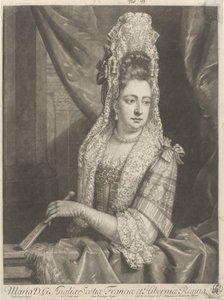 Maria II Stuartin muotokuva tekijältä John Smith