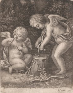 Cupids kokeilee jousia tekijältä John Smith