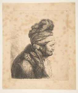 Toinen Oriental Head -kääntökopio, 1700-luku.