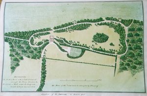 Mökin tilanne Boarn Hillillä (väri litho) tekijältä John Spyers