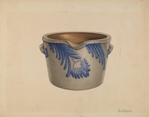 Maitopannu, luultavasti 1940.
