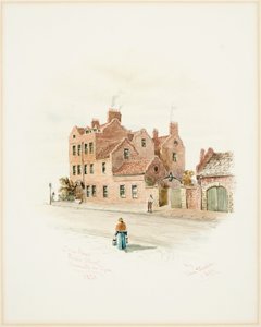 Cross House, Fenkle Street, Newcastle upon Tyne (vartalon väri)