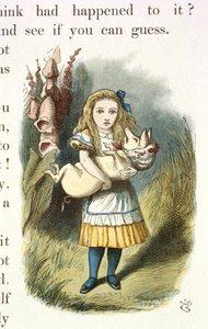 Liisa ja possu-vauva tekijältä John Tenniel