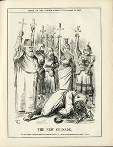 John Tennielin (1820-1914) kuvitus Punchissa tekijältä John Tenniel