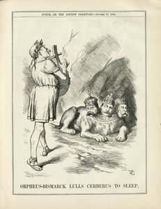 Kuva John Tennielista (1820-1914) Punchissa tekijältä John Tenniel