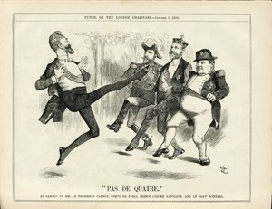 Kuva John Tennielista (1820-1914) Punchissa tekijältä John Tenniel