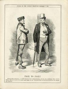 Kuva John Tennielista (1820-1914) Punchissa tekijältä John Tenniel