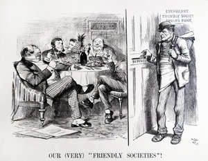 John Tennielin sarjakuva nimeltä "Enquiry by the Registrar General" tekijältä John Tenniel