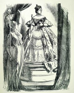 Kuningatar Victoria. tekijältä John Tenniel