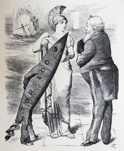 Whitehead torpedo tekijältä John Tenniel