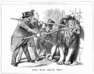 Kuka herättää hänet? 1859 tekijältä John Tenniel