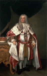 Muotokuva Sir Robert Walpolesta (1676-1745) Earl of Orford, 1743